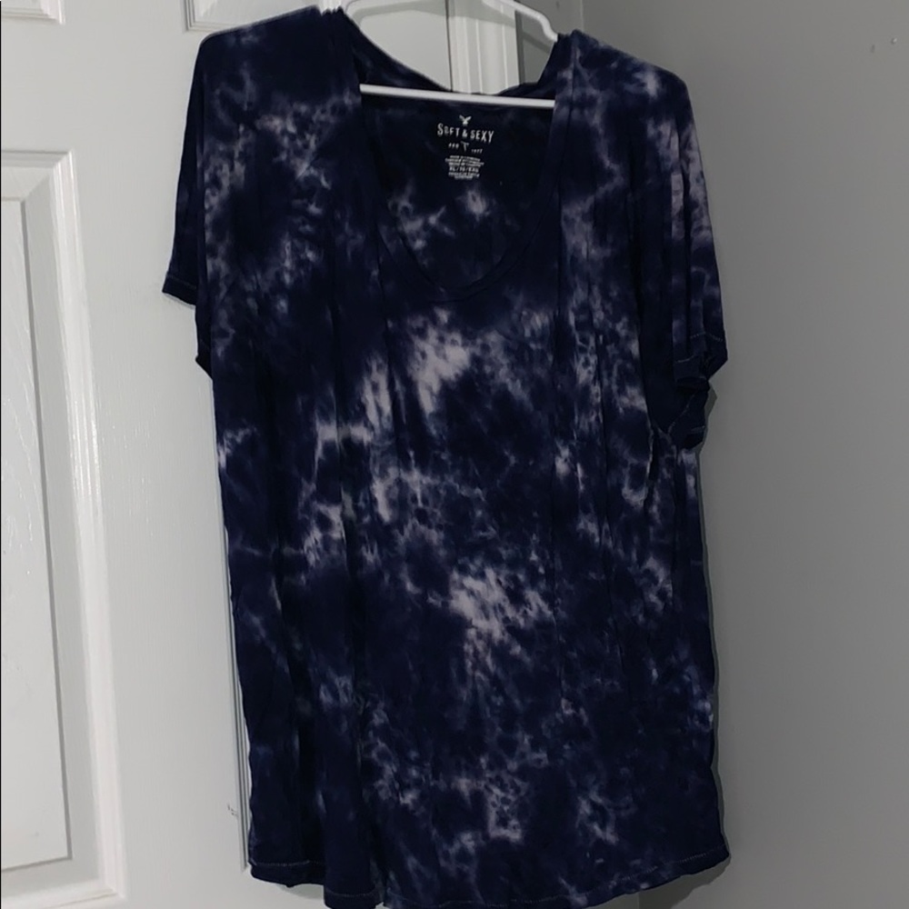 American eagle tye dye shirt